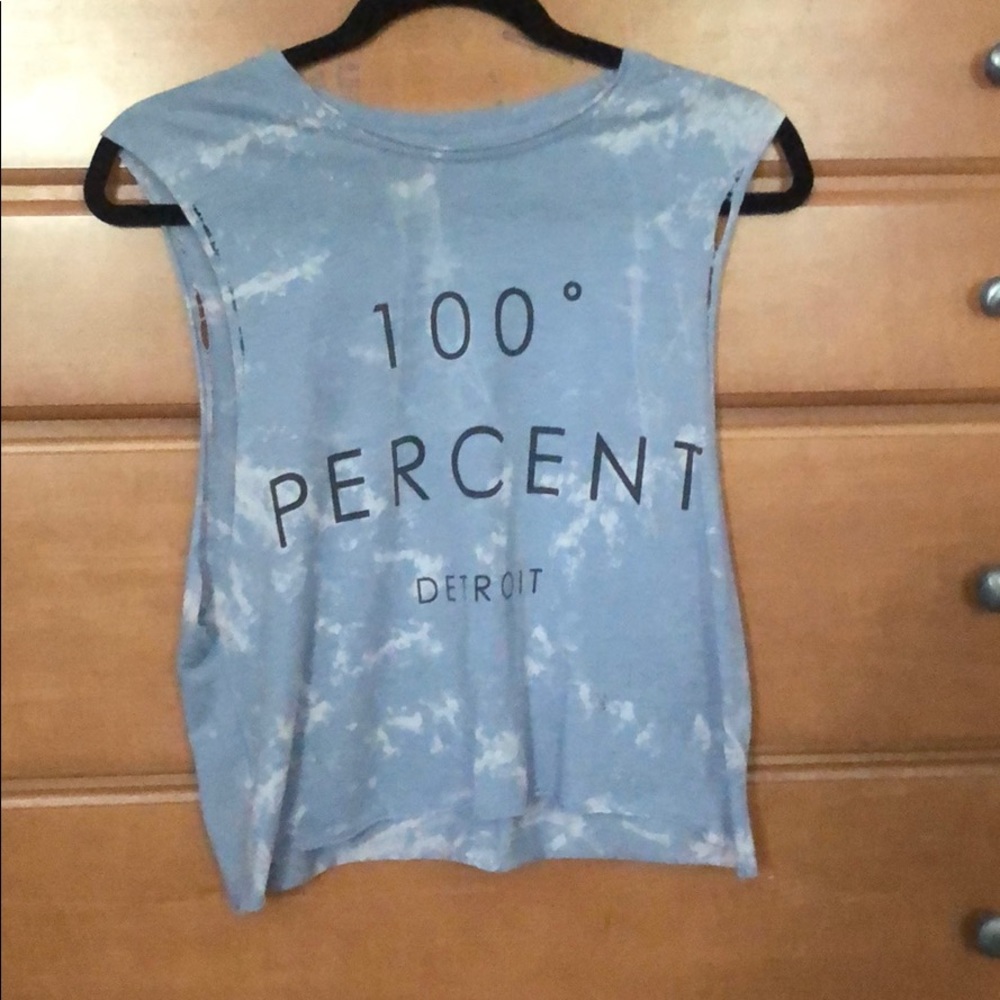 100 Percent Detroit Muscle Tank